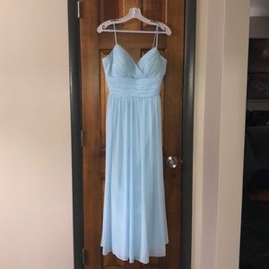 Light Blue Bridesmaids Dress